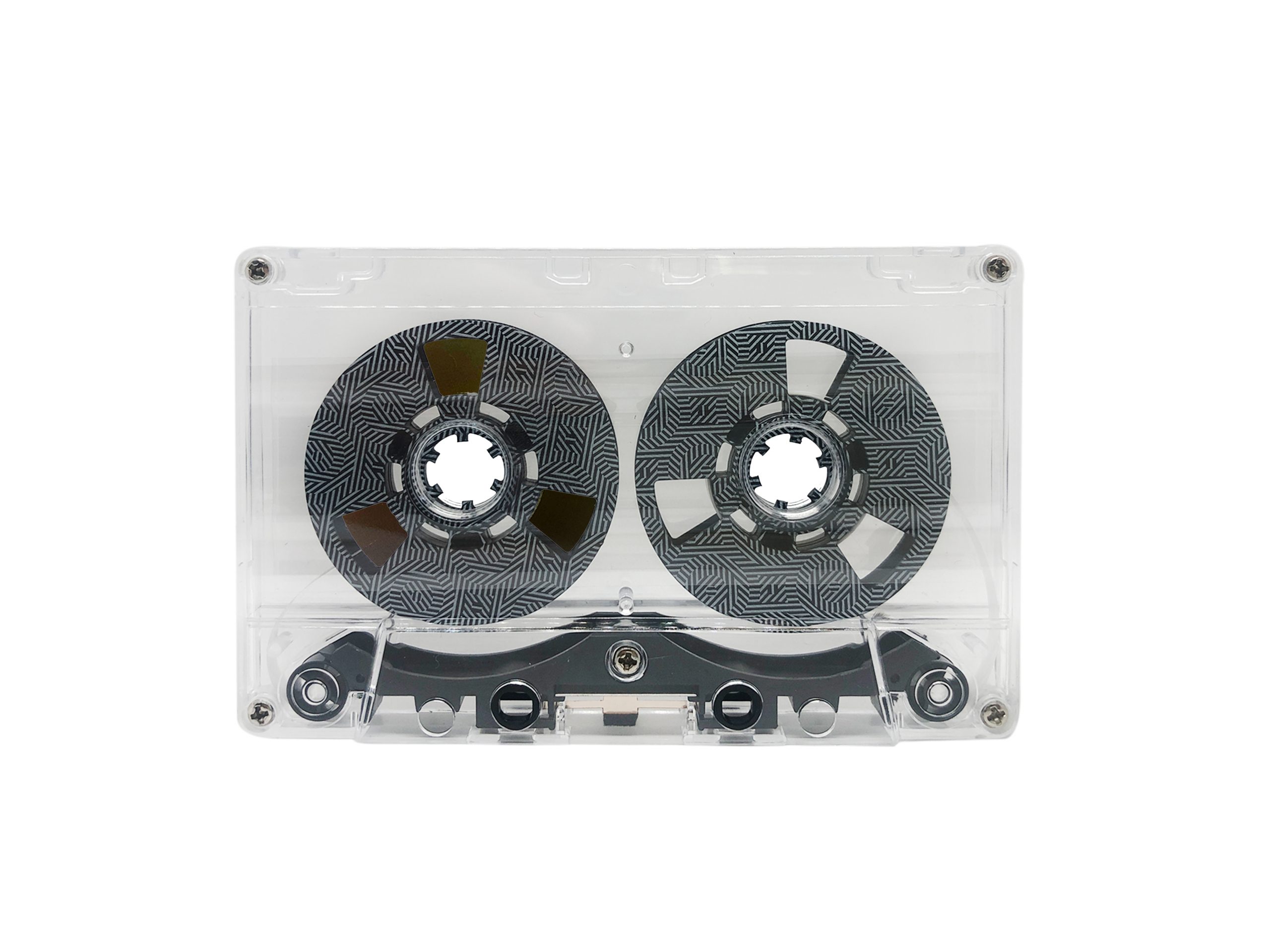 thumbnail image 2 of Z&P Reel-to-Reel Style Cassette Tapes – Silver, Recordable, 40min (2-Pack) 2 of 3